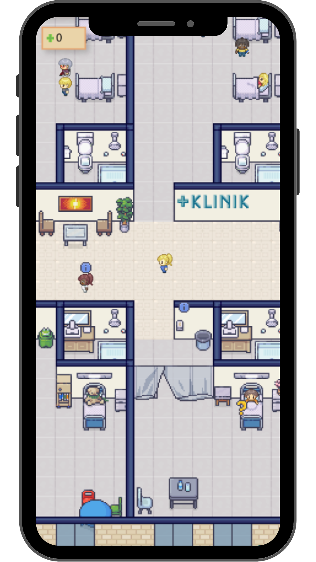 Smartphone Krankenhaus