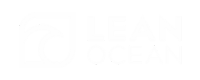 Lean Ocean Logo weiß